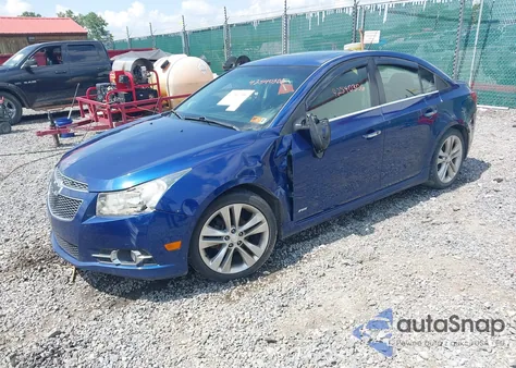 2012 Chevrolet Cruze Ltz z USA, uszkodzony, nr VIN 1G1PH5SC4C7252561